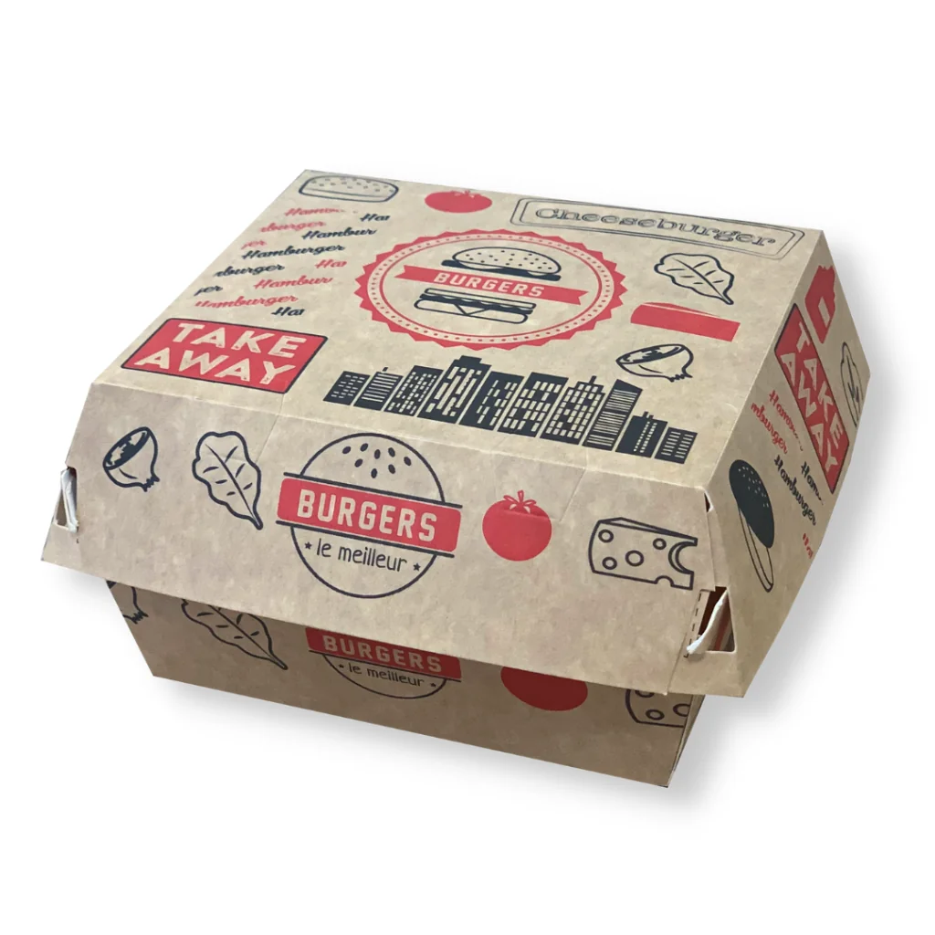Boîtes burger & assiettes HPE